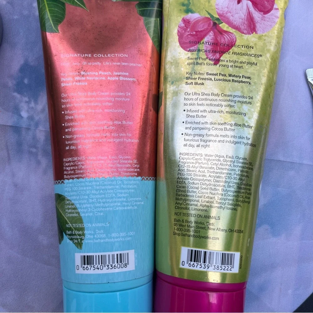Bath & Body Works & More! Sweet + Floral Body Care Bundle Lot Lotions